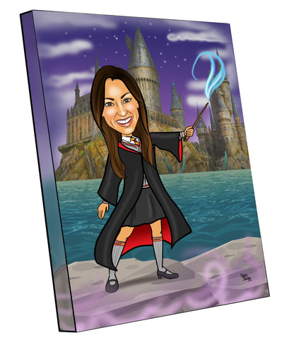 Harry Potter Hermione caricature gift