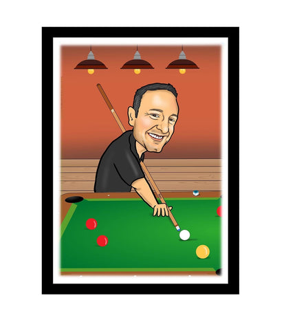 Snooker Pool Player