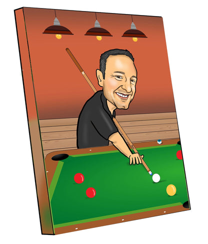 Snooker Pool Player