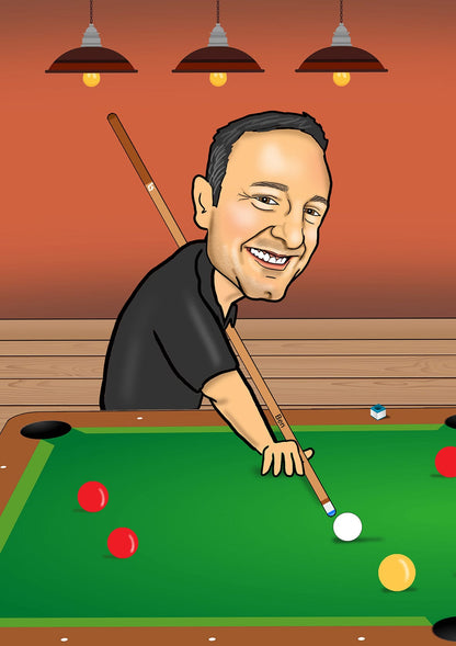 Snooker Pool Player